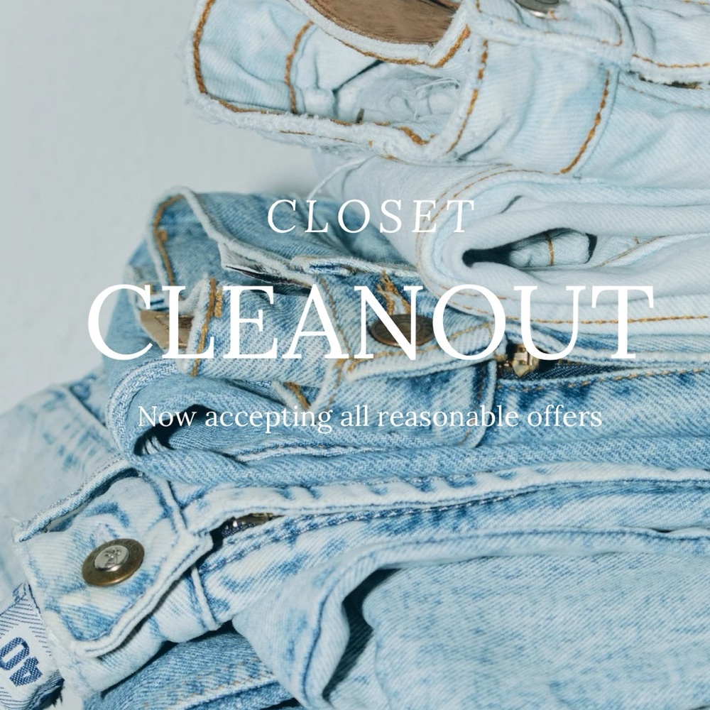 CLOSET CLEANOUT - MAKE OFFERS!!!!